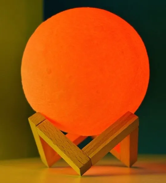 Rechargeable 3D Moon Lamp